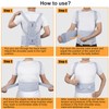 Aollop Posture Corrector Men Women - Back Brace with Breathable