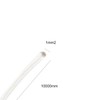 TOP-VIGOR 1mm2 500C High Temperature Wire, 10M/33ft 26AWG Nichrome Resistance
