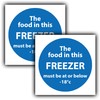 2-Pack - The Food in This Freezer Must be at