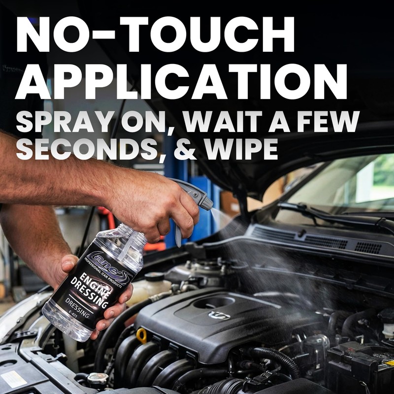 LANE'S Engine Dressing | Professional Engine Bay Cleaner and Protector