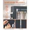 CASAMAYA Clothes Rack, Portable Closet, 81.5 Inch Large Capacity Wardrobe
