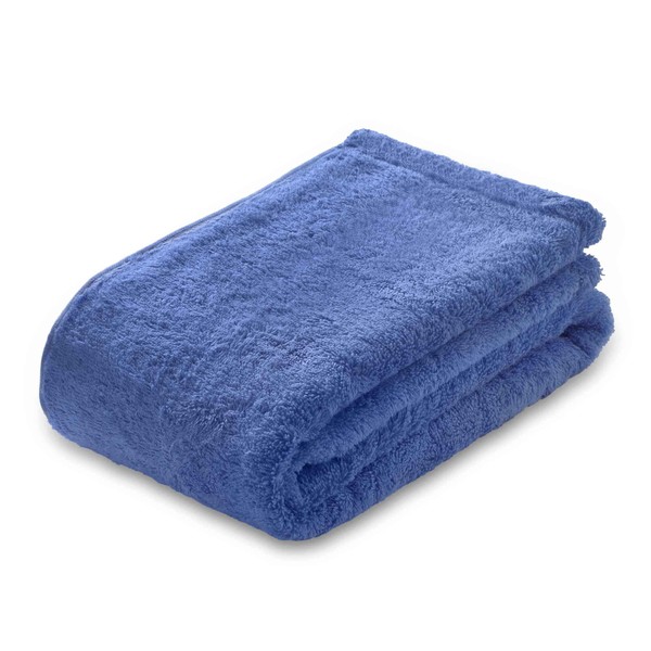 Air Kaol Anytime Daximetetetaffa, Made in Japan, Thick Yarn, Fluffy, Absorbent, Quick Drying, 100% Cotton, Mini Bath Towel, Small, Approx. 13.4 x 47.2 inches (34 x 120 cm), Fukushima Reconstruction