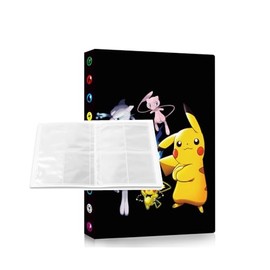 Album04 Card Scrapbook 4 Pocket, Trading Cards Books, Card Album, 240 Pockets for Cards with 30 Pages