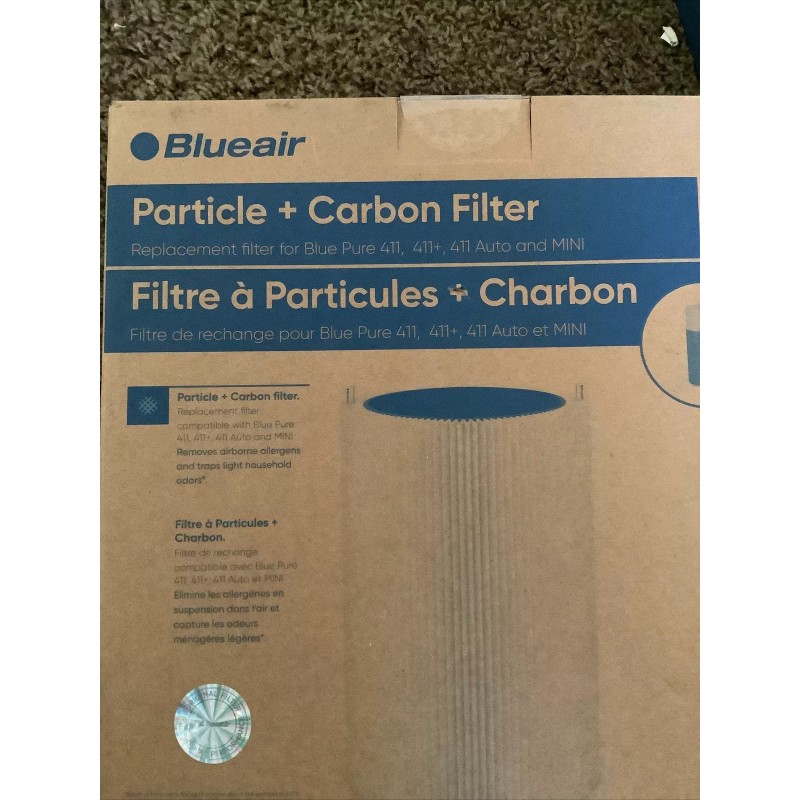 Blueair Blue Pure 411 Foldable Air Purifier Particle Filter 99578-CHN-001