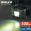 Ohm (OHM) LC-H100-K 08-1362 Electric LED Headlight, Wahred, 100 Lumens,