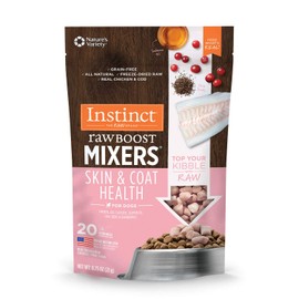 Instinct Raw Boost Mixers, Topper Liofilizado para Perro, Ayuda a Piel y Pelaje Sanos, 0.75 Oz