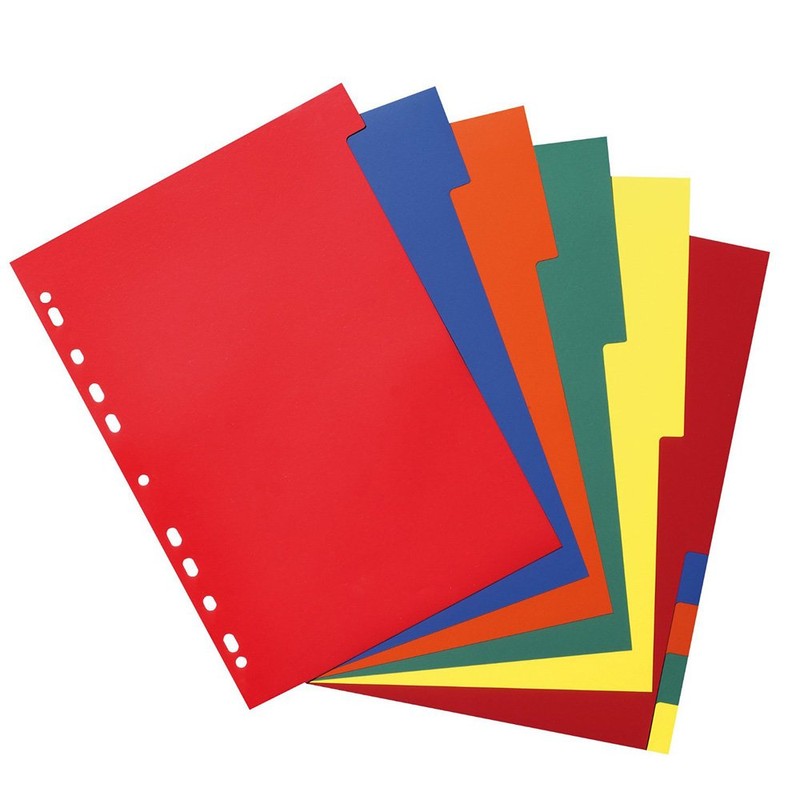 Herlitz Ring Binder File A4 Set of 10 Polypropylene Europunched 1-20