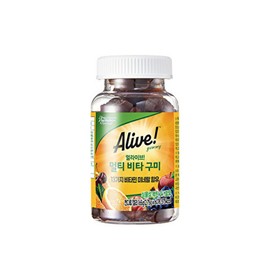 Alive 네츄럴라이프얼라이브 얼라이브 멀티 비타 구미 / 60구미 Natural Life Alive Alive Multi Vitamin Gummies / 60 Gummies