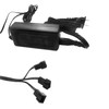 Coolerguys 3A 100-240v AC to 12v DC Three (3) Fan
