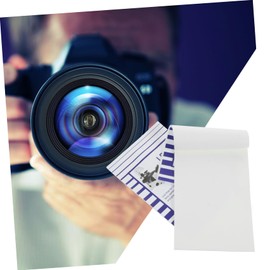 iplusmile 100pcs Camera Lens Tissues Microscope Cleaning Paper Lens Paper for Camera Eyewear 10x15cm Pack