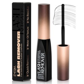 Cluster Lash Glue Remover – 5ml Gentle Eyelash Extension Remover for Cluster & Individual Lashes, Non-Irritating Lash Bond Solvent with Mascara Wand, Easy Self-Use at Home