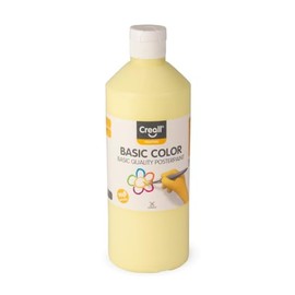 Creall Havo30092 500 ml 25 Pastel Yellow Havo Basic Color Poster Paint Bottle