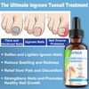 Ingrown Toenail Treatment w/Ingrown Toenail Drops Reliever & Softener,Double Sided
