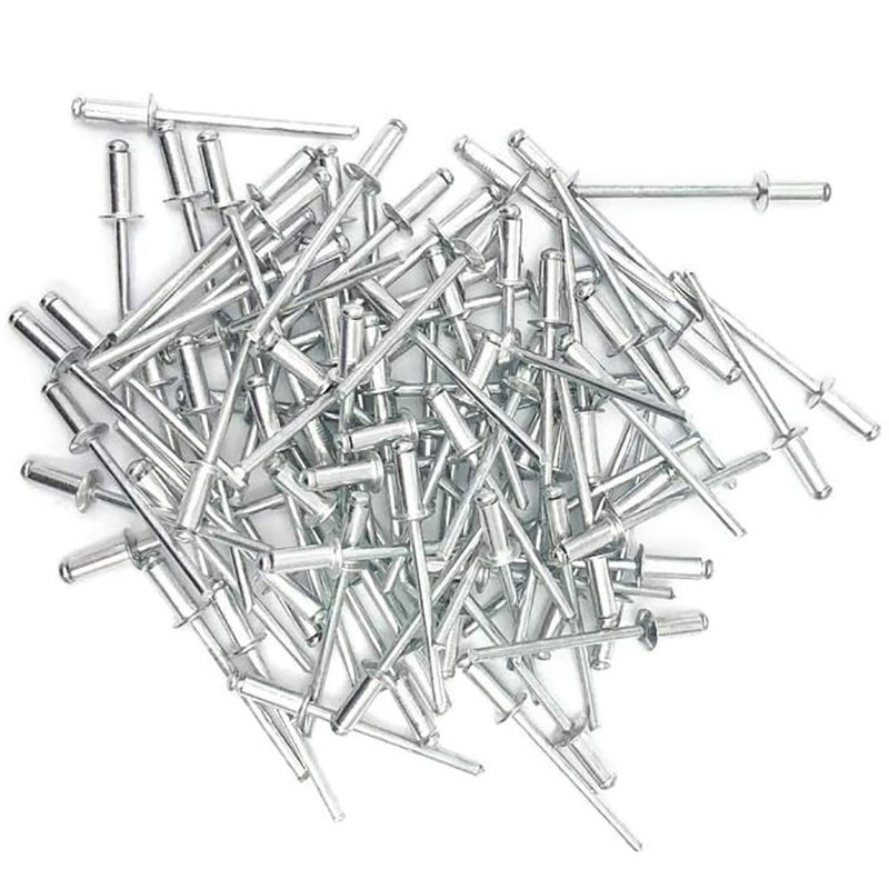 BESTYCHAO 180pcs 6 Sizes Aluminum Blind Rivets, Pop Rivets Assortment