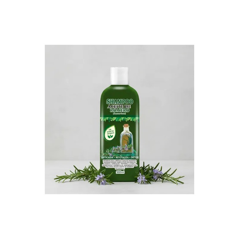 Shampoo Aceite De Romero Fortalecedor Capilar 500ml