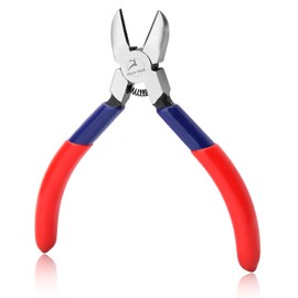 GOLD DEER Diagonal Cutting Pliers Mini Diagonal Pliers Wire Cutters Small Side Cutter Sharp Precision Nipper Mini Jewelry Pliers Hand Jewellery Making Tool for Making Crafts Repairing Electronic