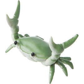 Crab Pen Holder,Cute Storage Rack Creative Desk Pen Stand Weightlifting Crabs Pen Rack Office Home Desktop Decoration Stationery Gift,Pencil Holders Desk Supplies Holders and Dispensers (Green)