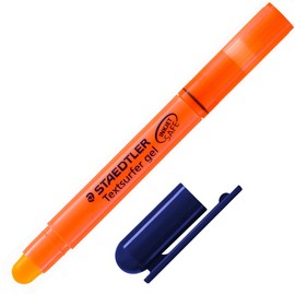 Staedtler Textsurfer Gel Highlighter Inkjet-safe Twist-action Line Width 3mm Orange Ref 264-4 [Pack 10]
