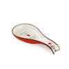 Egan Le Casette Spoon Rest 21 x 10 cm Red