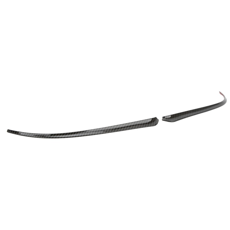 2pcs Side Rearview Mirror Trim ABS Carbon Fiber Color Wing