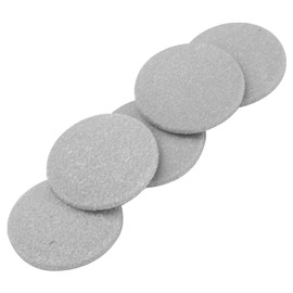 Pack of 5 Extra Coarse Callus Remover Hard Skin Replacement Rollers Regular Coarse Replacement Foot Grinding Head Tool for Dead Skin Callus Remover Head Foot Files (Grey)
