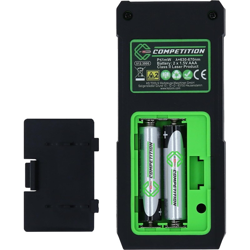 KS Tools 512.3000 Competition Laser Rangefinder up to 70 m