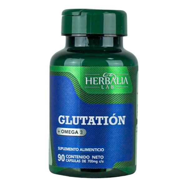 Glutation + Omega 3 De Herbalia Lab 90 Cápsulas
