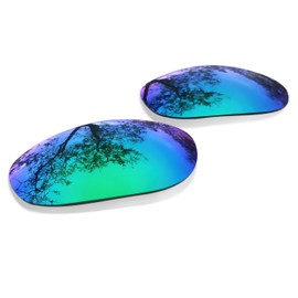 sunglasses restorer Kompatibel Wechselgläser für Oakley Minute 1.0 (Polarized Sapphire Green Gläser)