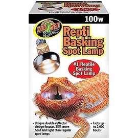 Zoo Med Repti Basking Spot Lamp Replacement Bulb 100 Watts - Pack of 3