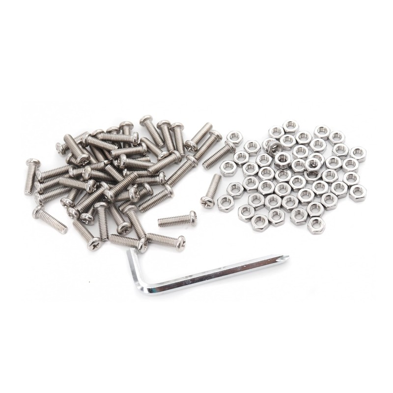 cSeao 50-Pack M3 x 10mm Pan Head Phillips Drive Machine