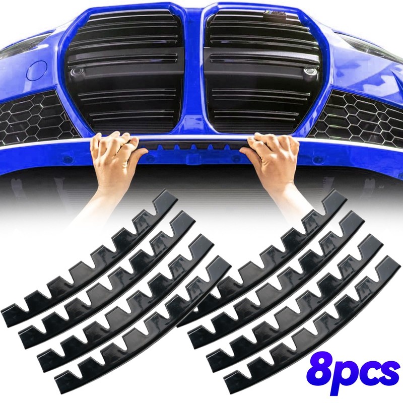 XUKEY Front Bumper Protector, Under Guard, Scratches Under Protector, Bumper