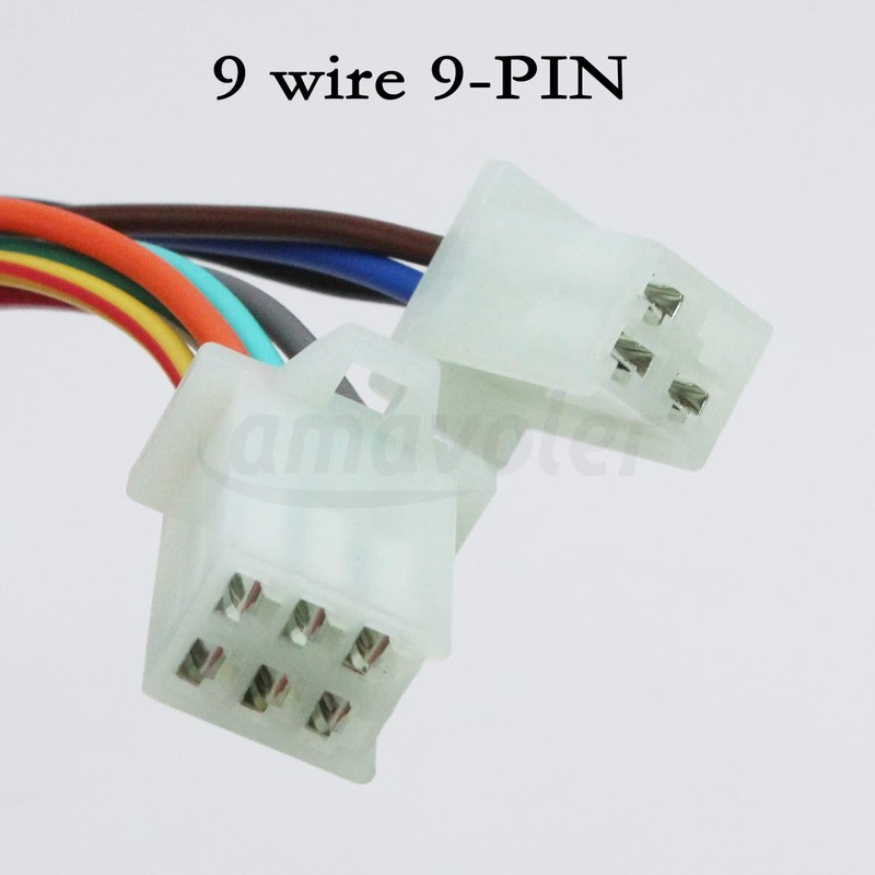 Amavoler 9 Wire 5 Function Left Starter Kill Light Choke