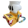 D Parks Toon Town Picnic Basket Popcorn Bucket, Yellow Woven