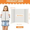 Ctosree 100 Pcs 14 * 22 Inch Tri Fold Poster