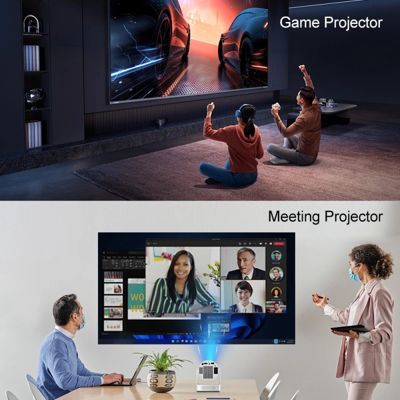 Topleo Smart Projector Allwinner H713 Android Best Mini Beamer Video