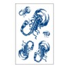 GZ177 230 Temporary Scorpion Semi-Permanent Tattoo Long Lasting Tattoo Fake