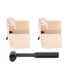 2PCS Record Player Needles Replacement Turntable Needles with Stylus Cleaning