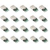 Teansic 20 Pcs USB 3.1 Type C Male Plug Socket