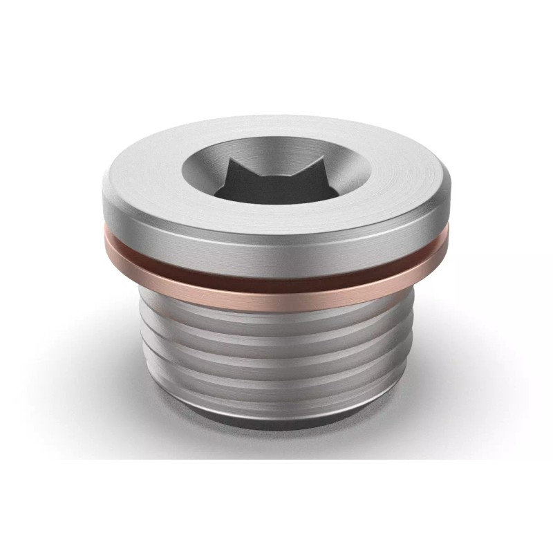 AMAAM Oxygen Sensor Plug Stainless Steel M18 x 1.5 Metric