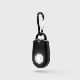 Guard Dog Security Personal Alarm Siren Keychain With Flashlight - Color: Black