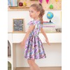 RAISEVERN First Day of School Dresses for Little Girls Size