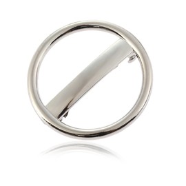 FOMIYES 2pcs Geometric Metal Circle Hair Clips for Women Fashionable Hair Barrettes Accessories for Everyday Use