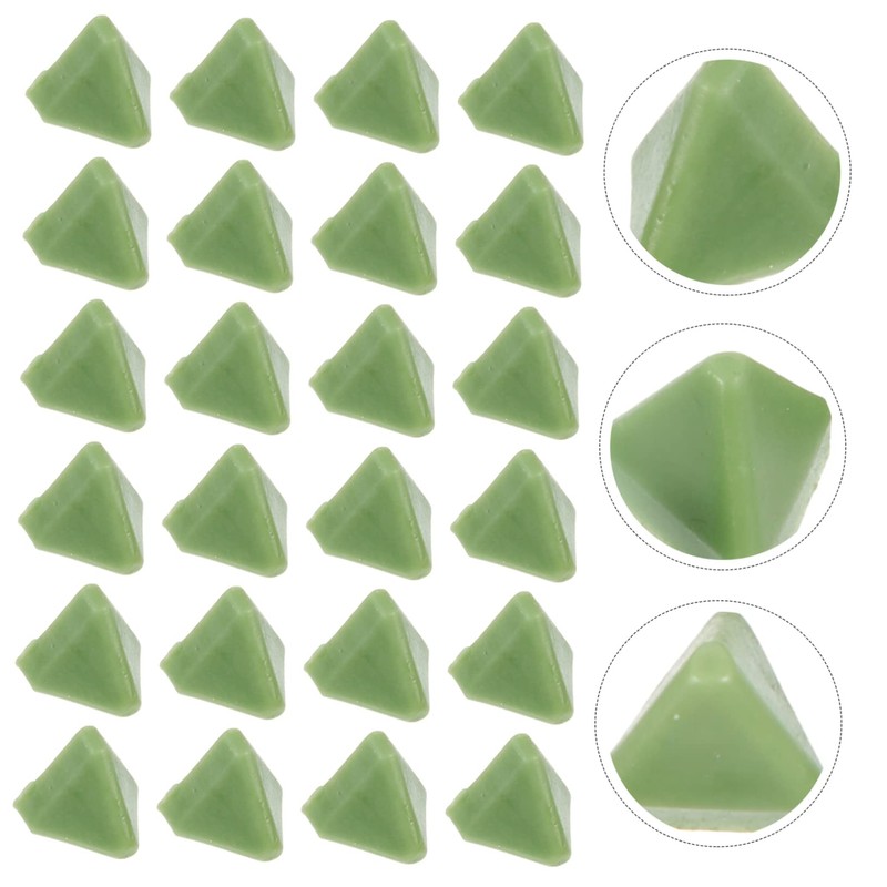 KONTONTY 1 Set Triangle Abrasive Polishing Media for Tumbling Supplies