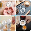 Egg Topper Cutter,Edelstahl Ei Scissor,Eierköpfer,Eieröffner,Eierköpfer Eier Cutter,Eierschalenschere,Gourmet Eierköpfer,Eierschneider,Edelstahl Eierköpfer,Ei Scissor,für