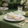 Grape Napkin Rings Set of 12 Pearl & Sparkly Rhinestone