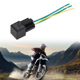 HOPESPANNER 4 Pins 24V 80A Auto Relay with Harness Socket Waterproof Car Relay 1 Pc