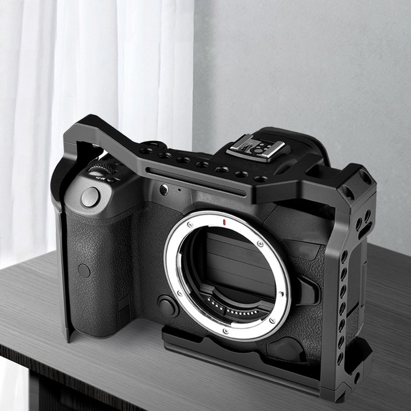 YELANGU Full Metal Camera Cage Accessory with Wrench for Canon