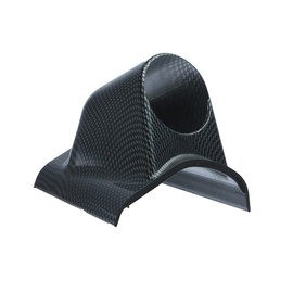 Mintice™ Carbon Fibre 2 Inch 52 mm Universal Side Single Hole Gauge Pod Holder Holder Car Gauge Bracket Instrument Holder
