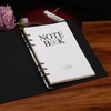 OEAYA 1Pcs Metal A6 Notebook 20mm 6-Hole Ring Binder Mechanisms