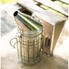 New Bee Hive Smoker Stainless Steel w/Heat Shield Beekeeping Equipment